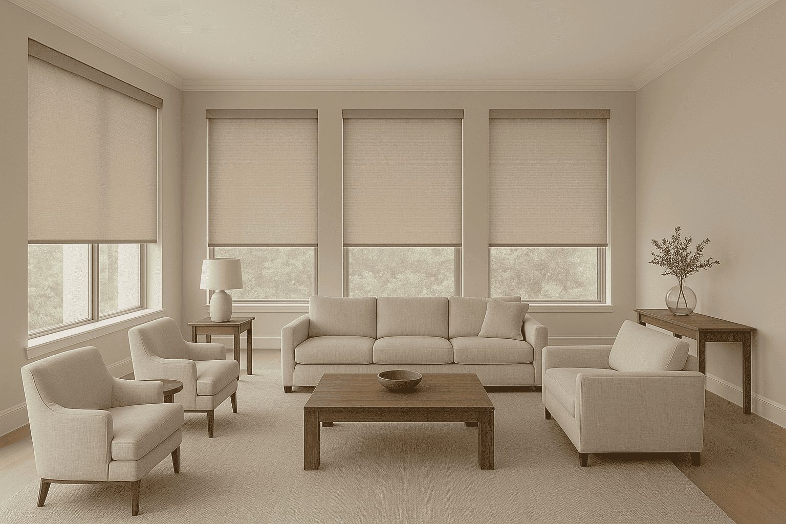 Automação de cortinas e persianas