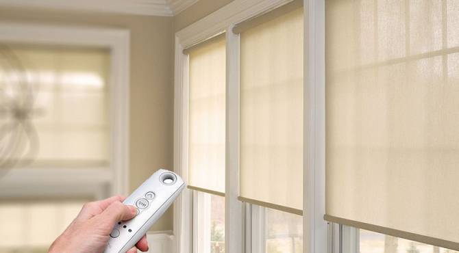 Automação de cortinas e persianas