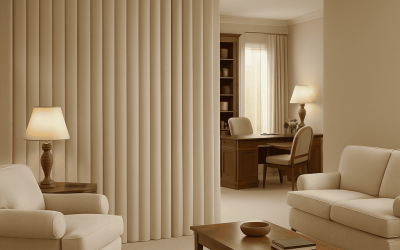 Cortinas e persianas em ambientes integrados: como unificar estilo e função